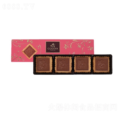 歌帝梵牛奶巧克力餅干禮盒12片裝
