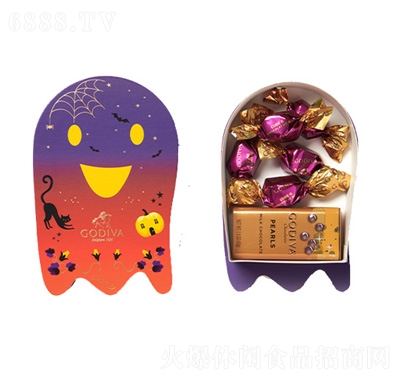 歌帝梵萬圣節(jié)可愛鬼造型巧克力禮盒
