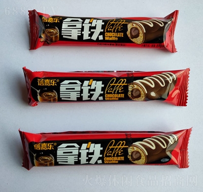 蓓嘉樂拿鐵巧克力米果卷