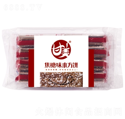 甘美焦糖味小方餅220克