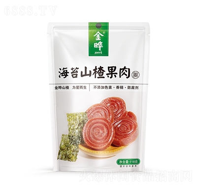 金曄118g海苔山楂果肉圈