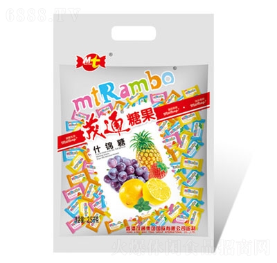 茂通MTRAMBO水果什錦糖