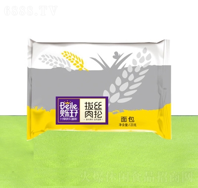 貝樂王子拔絲肉松面包
