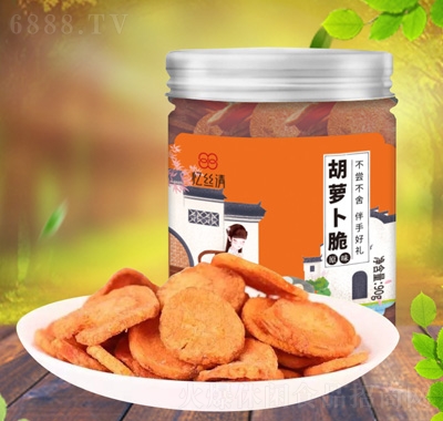 憶絲清清清小姐罐裝系列胡蘿卜脆