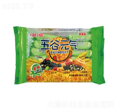 可拉奧五谷元氣原味酥性餅干308g