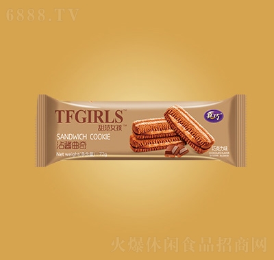 真巧沾醬曲奇餅干巧克力味72g