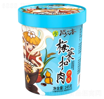 稻花香梅菜扣肉拌飯