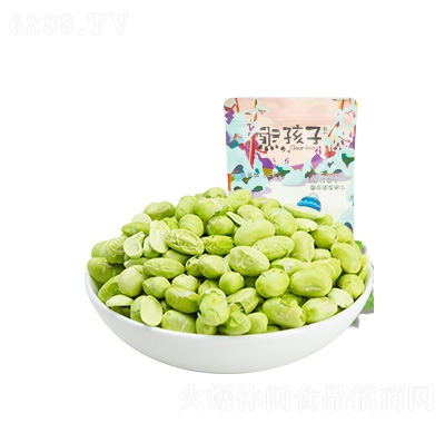熊孩子凍干毛豆