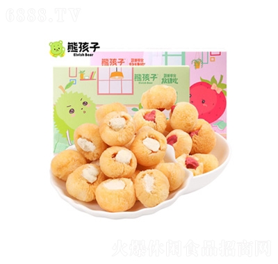 熊孩子心里有你凍干水果干
