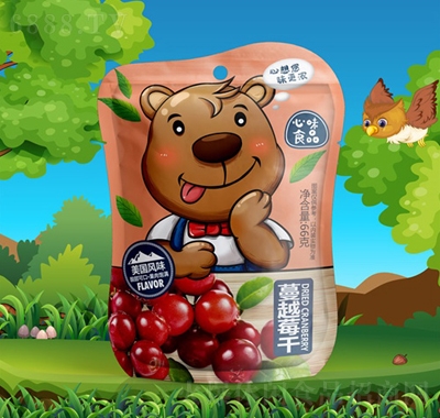 心味食品蔓越莓干66g蜜餞水果干批發(fā)