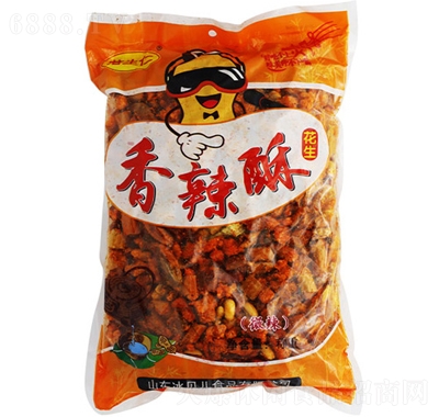 落生仁香酥辣花生休閑零食下酒菜3.5斤