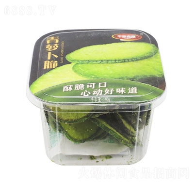 千家素果青蘿卜脆休閑零食蔬菜脆40g