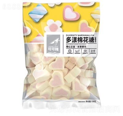 可可隆多漾棉花糖香橙味108g