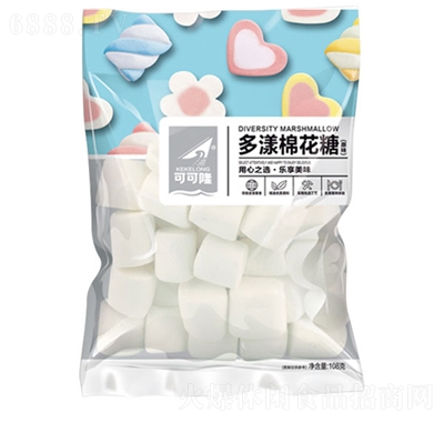 可可隆多漾棉花糖原味108g