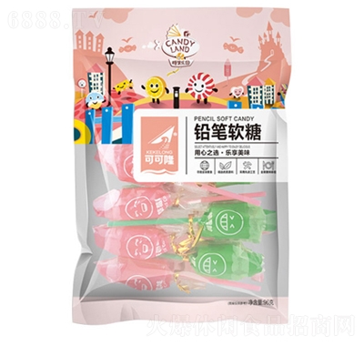 可可隆鉛筆軟糖96g