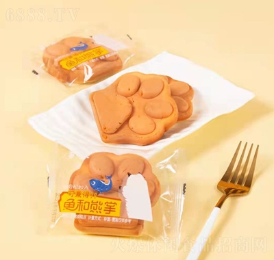 巧世家魚(yú)和熊掌雞蛋仔蛋糕早餐食品零食辦公室點(diǎn)心