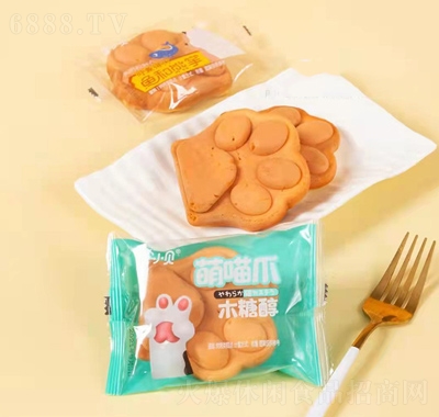 巧世家萌喵爪雞蛋仔蛋糕點(diǎn)心網(wǎng)紅零食品