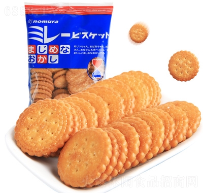 野村日式小圓餅休閑零食辦公室食品早餐點(diǎn)心