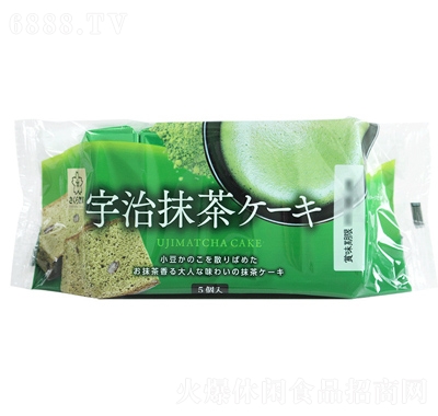 櫻花制果宇治抹茶蛋糕高顏值下午茶點(diǎn)心批發(fā)