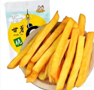 唐妖山東特產(chǎn)地瓜干農(nóng)家地瓜片80g休閑零食代理招商