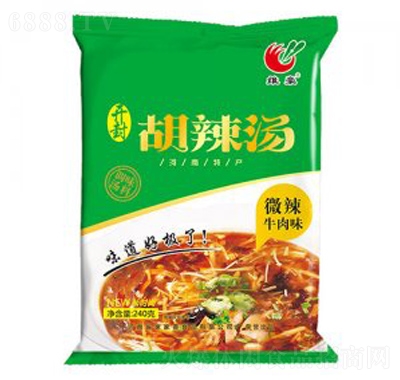 維豪微辣牛肉味胡辣湯加班充能休閑食品