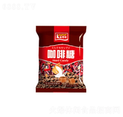 金得利500g咖啡糖休閑小零食