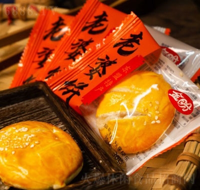 金盼老婆餅袋裝休閑食品面包點(diǎn)心