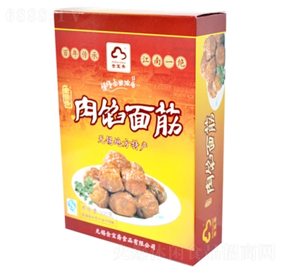金寶齋肉餡面筋300g肉食鹵味禮盒