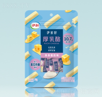 伊利厚乳酪條條系列休閑食品