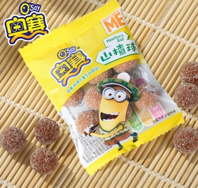 奧賽山楂球雪麗球散裝獨(dú)立包裝休閑兒童零食