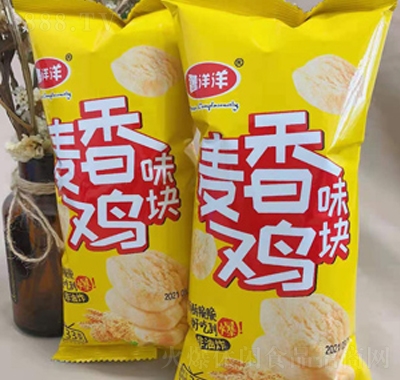 薯洋洋麥香雞味塊33克