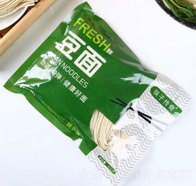 筷子傳奇豆面半干面方便食品400克