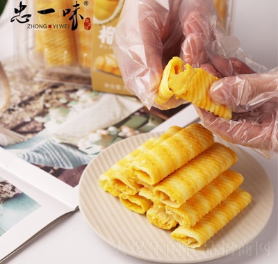 忠一味餅干糕點零食早餐點心榴蓮酥