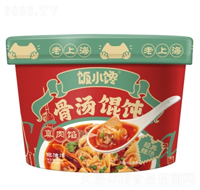 飯小饞骨湯餛飩經(jīng)典辣湯77g