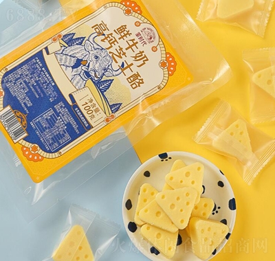 蒙時代鮮牛奶高鈣芝士乳酪100g內(nèi)蒙古特產(chǎn)奶酪零食100g