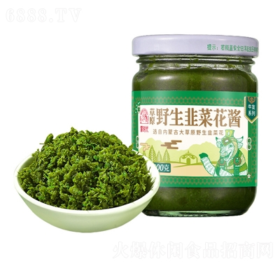 蒙時(shí)代野生韭菜花醬農(nóng)家特產(chǎn)下飯菜