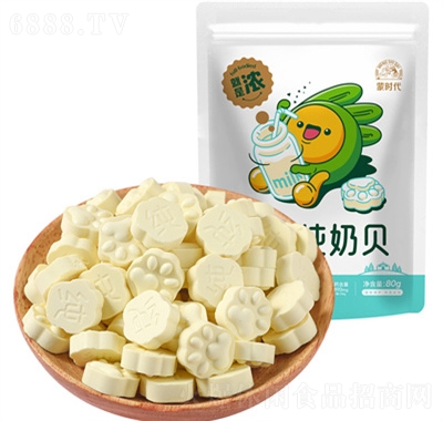 蒙時代高鈣純奶貝內(nèi)蒙乳都特產(chǎn)休閑食品
