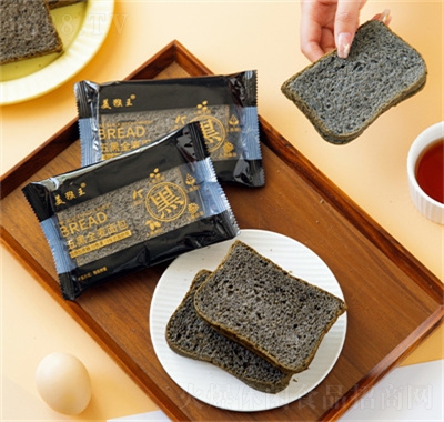 德萊克五黑全麥面包早餐吐司粗糧代餐飽腹食品代理