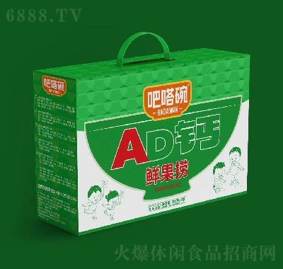 吧嗒碗AD鈣鮮果撈(混合口味)300g6罐5提