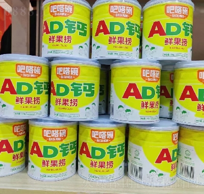 吧嗒碗AD鈣鮮果撈單瓶3