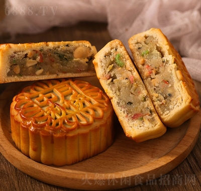 百齡麥傳統(tǒng)廣式中秋節(jié)月餅經(jīng)典五仁