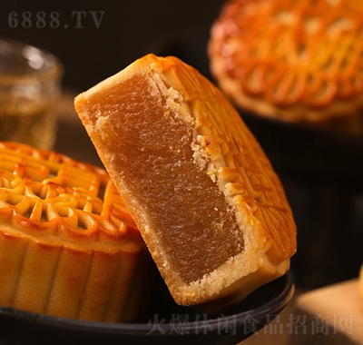 百齡麥傳統(tǒng)廣式中秋節(jié)月餅水蜜桃