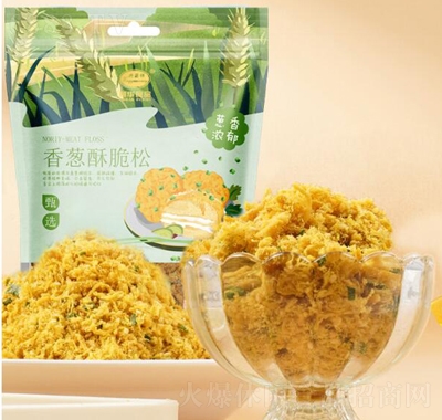 興源祥香蔥酥脆清真肉類零食