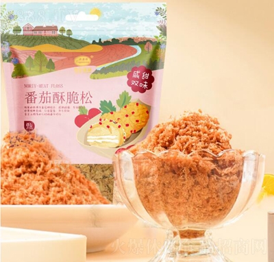 興源祥番茄肉松營(yíng)養(yǎng)輔食健身零食休閑食品壽司