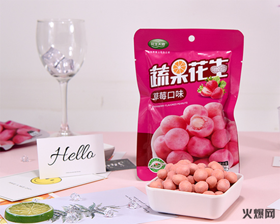 花生天地蔬果花生草莓口味 花生天地蔬果花生草莓口味